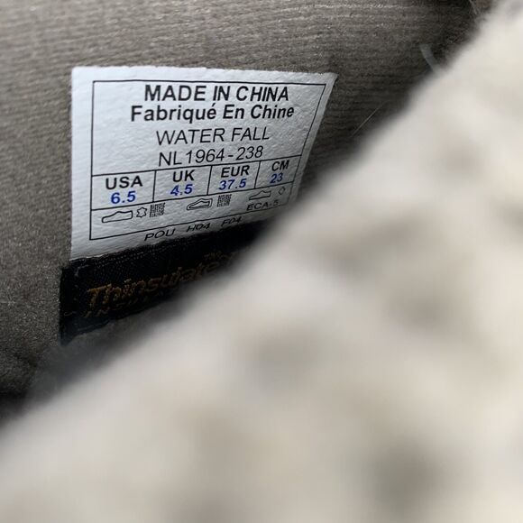 Sorel Water Fall 1964 Pac Suede Snow Boots Size 6.5 Womens Dark Brown Leather - Picture 6 of 8